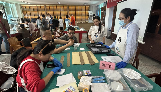 第二届贝叶文献修复培训班圆满结业 书写澜湄文化遗产保护新篇章